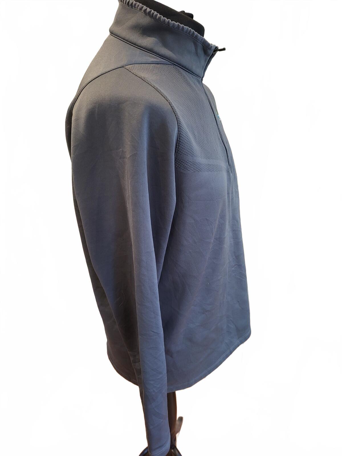 Nike Golf Dri-FIT 1/4 Zip Pullover Jacket - Grey - Men's Size Large (Preloved)