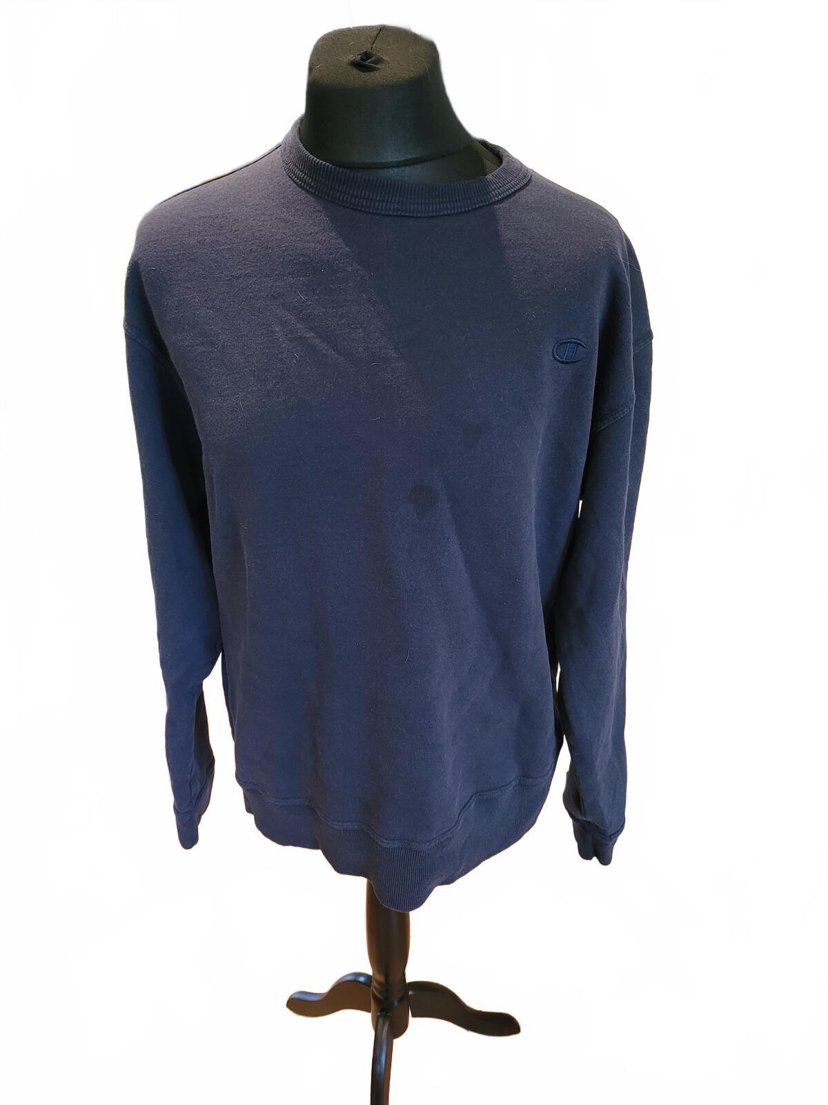 Champion Navy Blue Crewneck Sweatshirt - XL