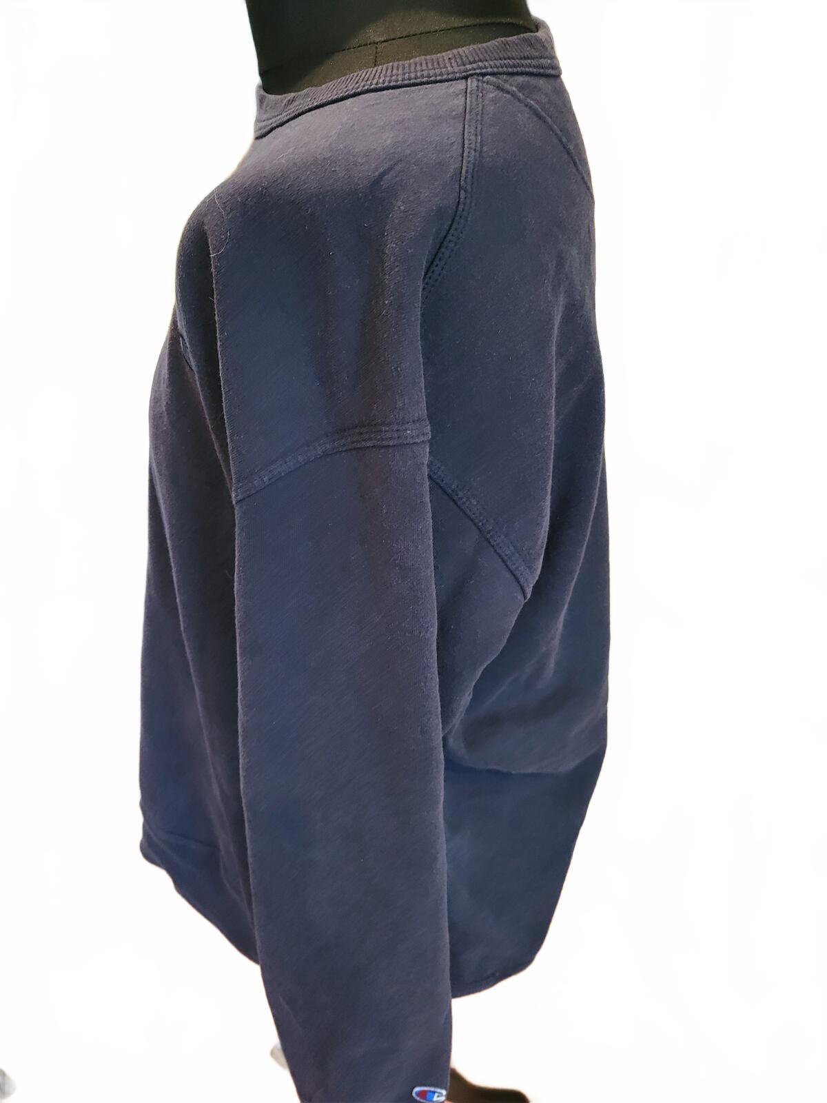 Champion Navy Blue Crewneck Sweatshirt - XL