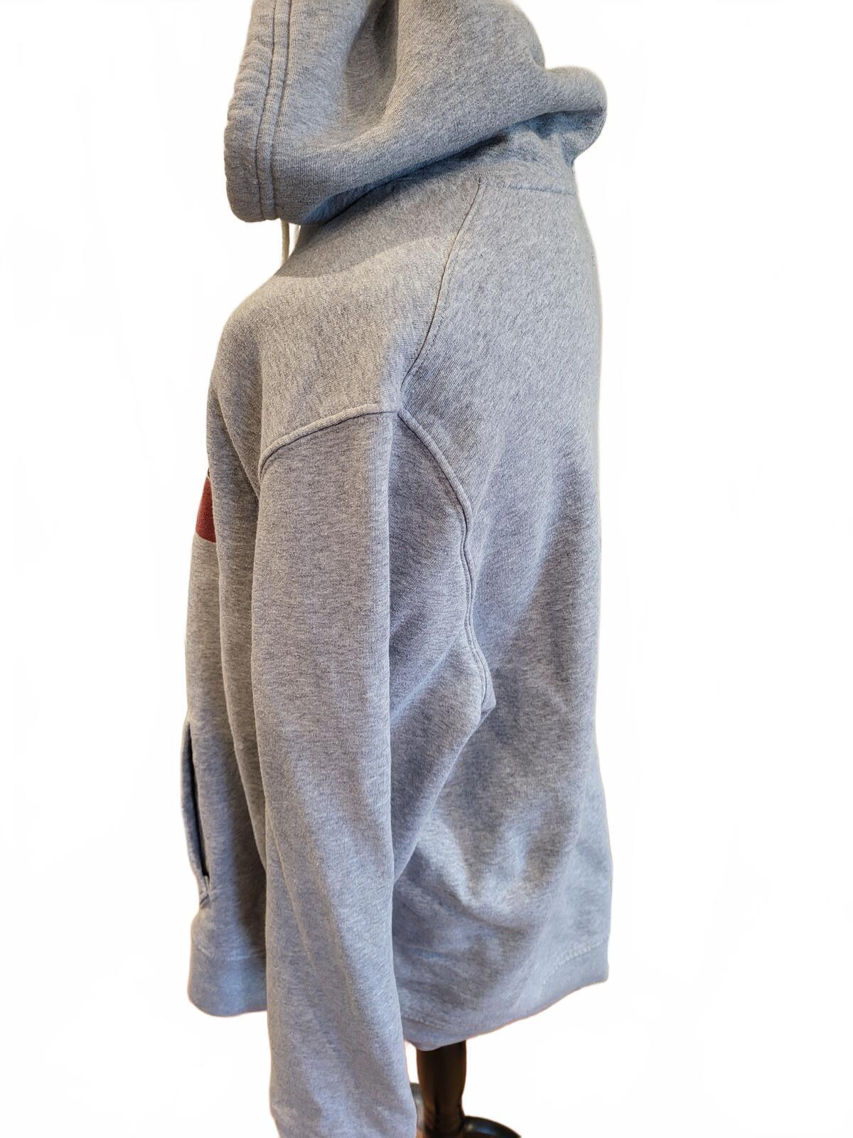 Levi's Retro Sportswear Graphic Hoodie - Heather Grey - Men's XL (Preloved)