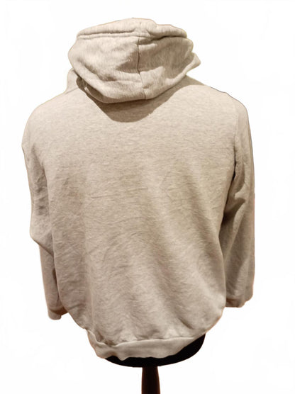 Women's Puma Classic Grey Hoodie with Black Logo - Size 18