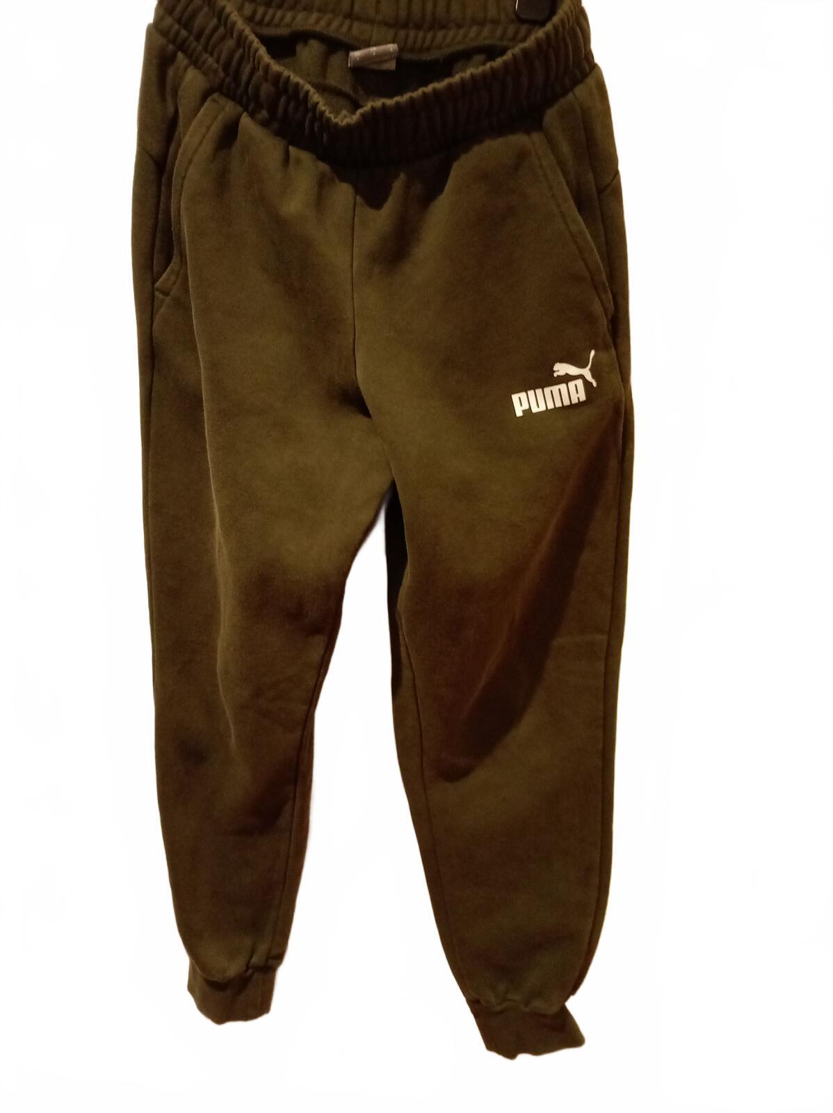 Puma Brown Jogger Sweatpants -  Small