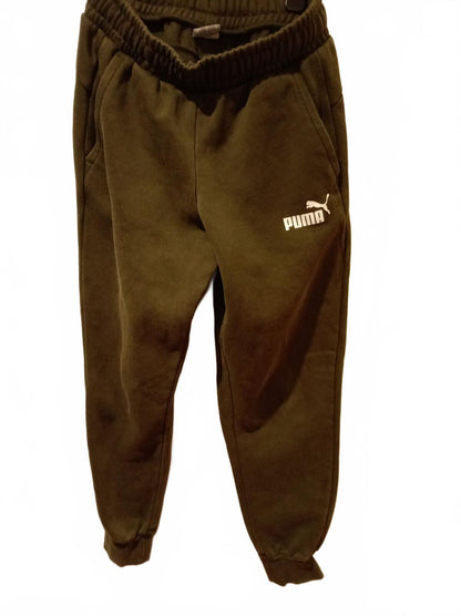 Puma Brown Jogger Sweatpants -  Small