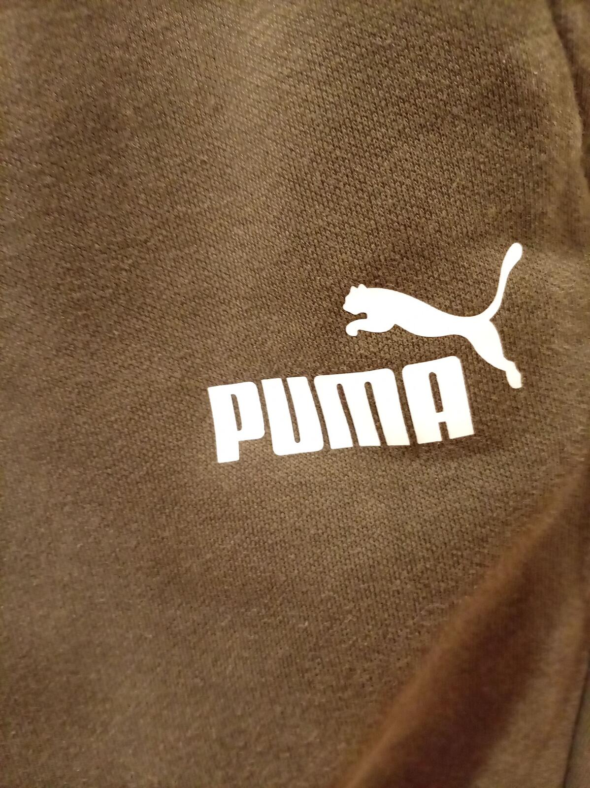 Puma Brown Jogger Sweatpants -  Small