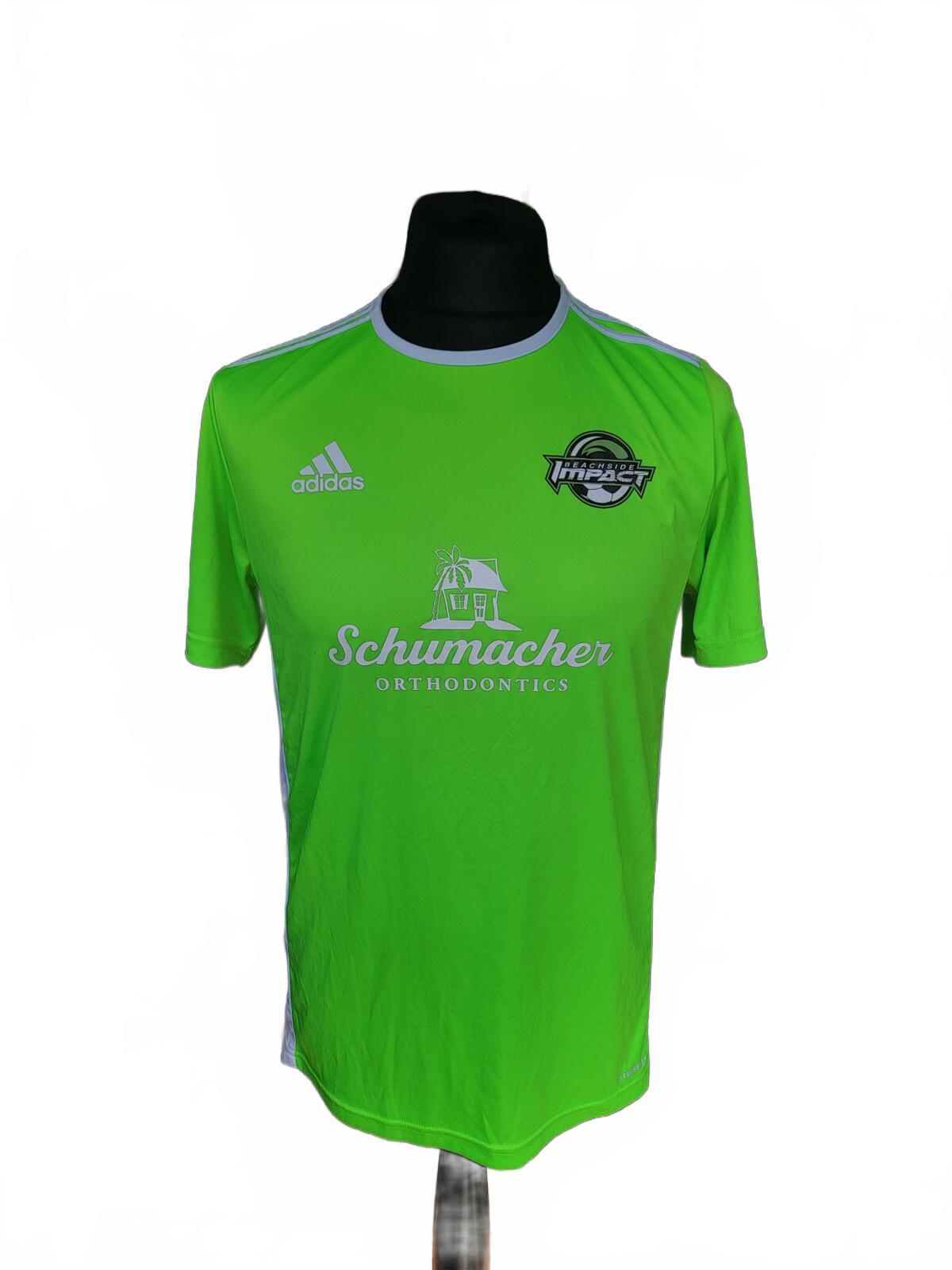 Adidas Montreal Impact Green Soccer Jersey Size M