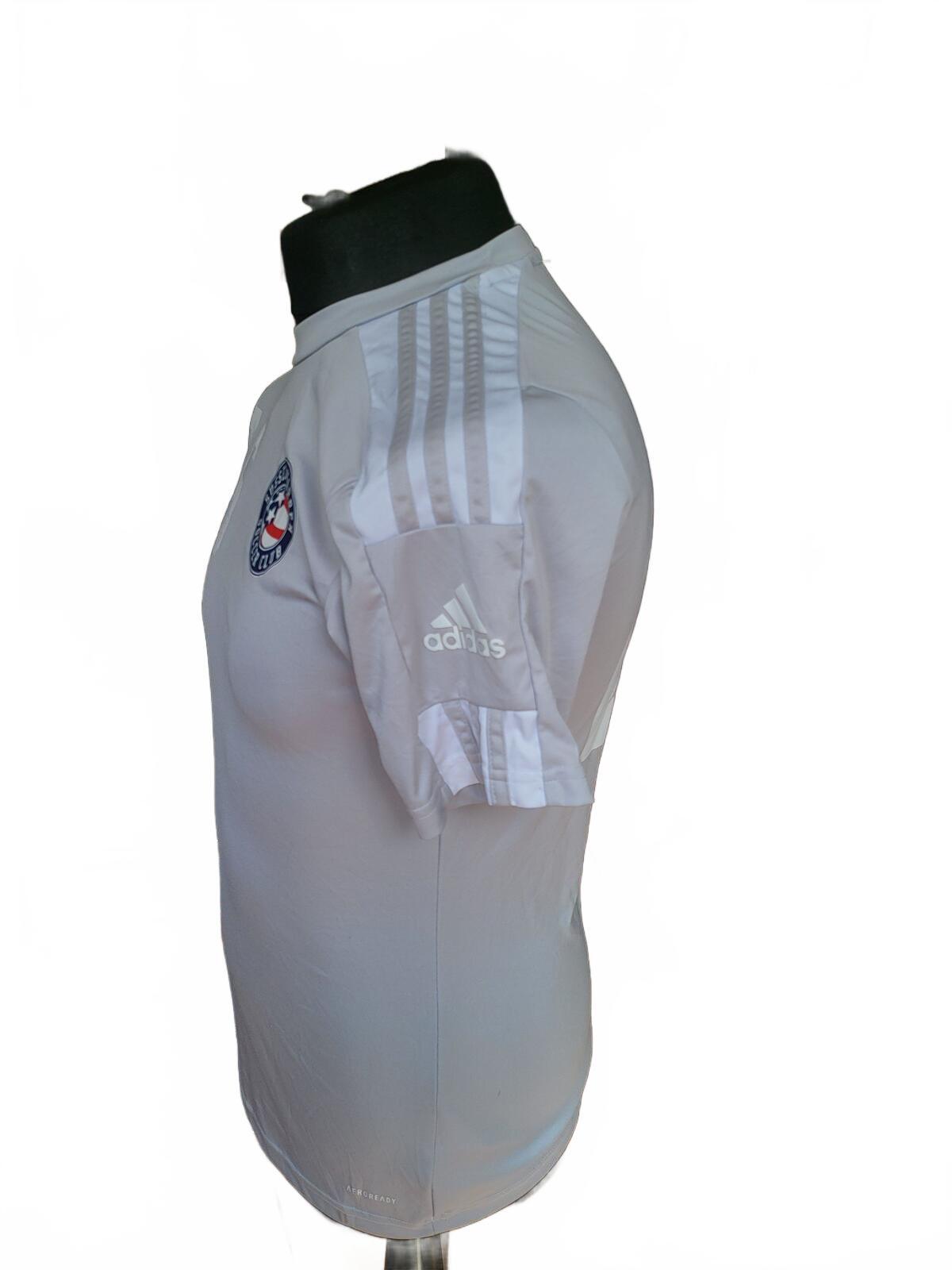 Adidas Sussex Warren Soccer Club Jersey Tee #26 - Grey - Small