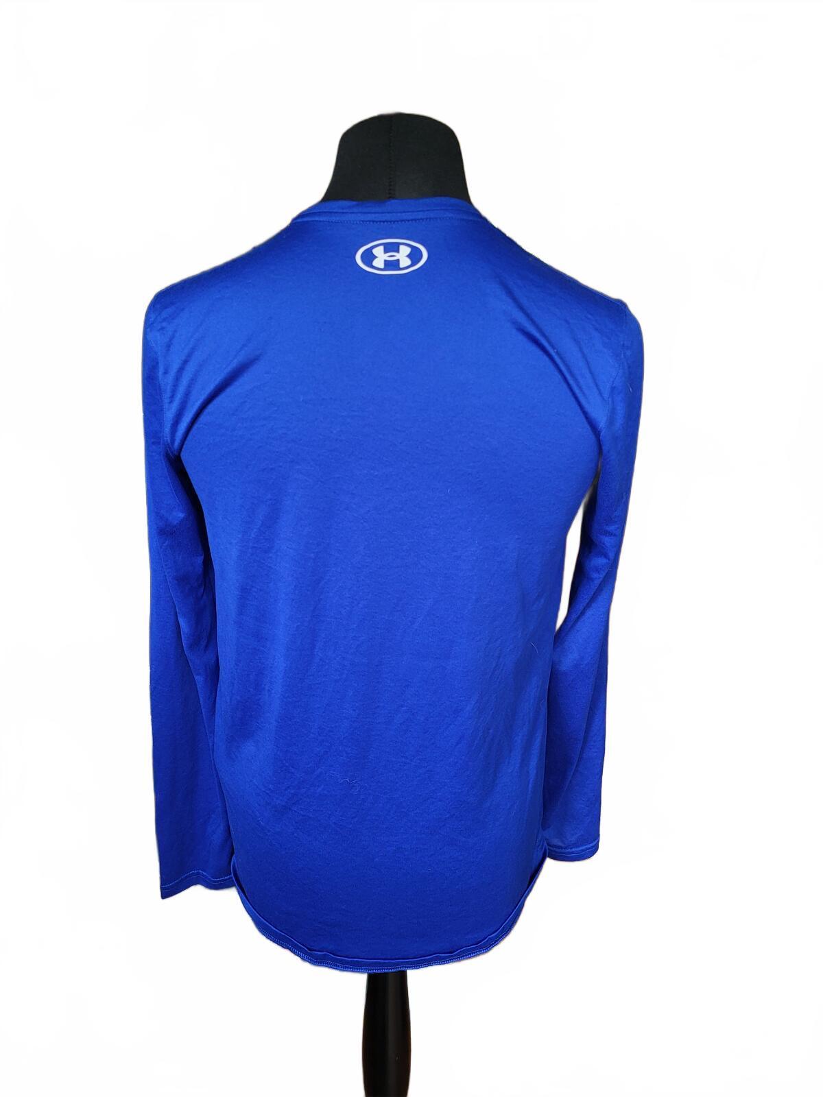 Under Armour Fairfax Track & Field Long Sleeve Shirt Blue - Small