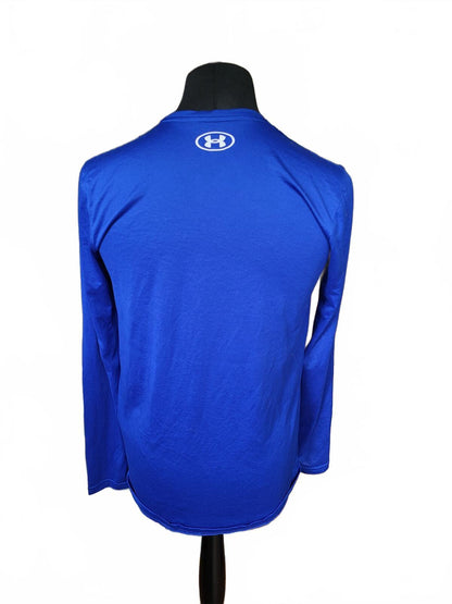 Under Armour Fairfax Track & Field Long Sleeve Shirt Blue - Small