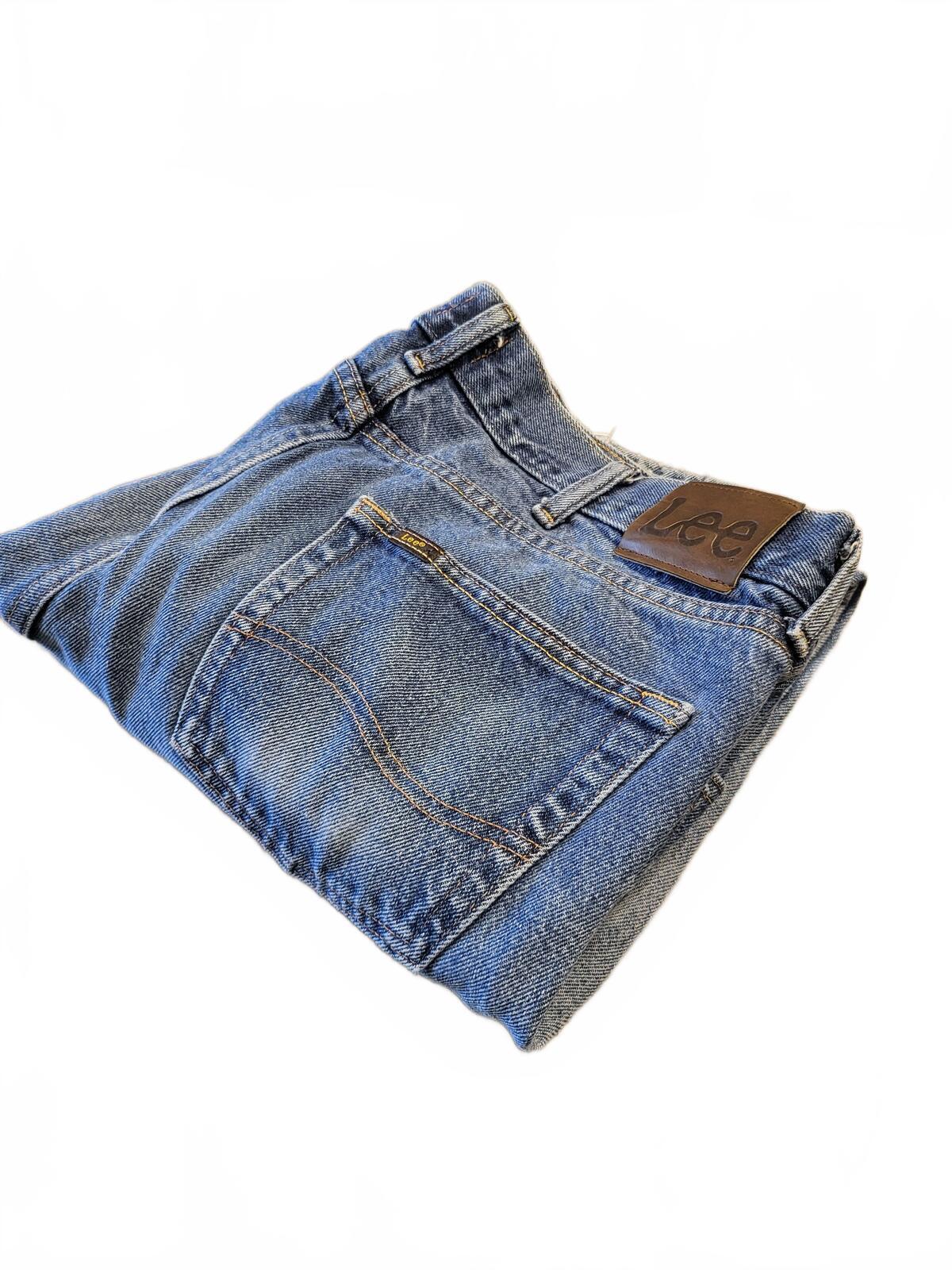 Lee Men's Regular Fit Straight Leg Heavyweight Denim Jeans W38 L32