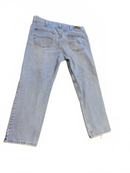 Lee Men’s Regular Fit Straight Leg Jeans – Blue Denim – Size W36 L29