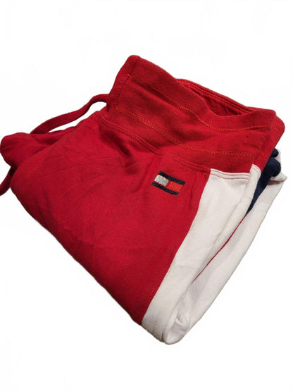 Tommy Hilfiger SPORT Joggers Men’s S – Red – Fleece – Cuffed – Drawstring Waist