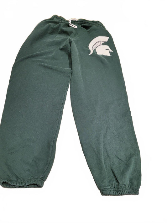 Champion Michigan State Spartans Joggers Men’s L – Green –  Cuffed – Collegiate