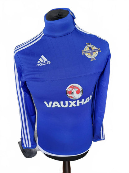 Ireland Adidas Training Quarter Zip – XS – FAI Football Top – Vauxhall – Blue