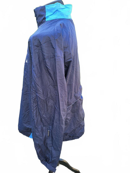 Starter Windbreaker Jacket Mens XL Extra Large Navy Blue Retro 90s Hip Hop Rap