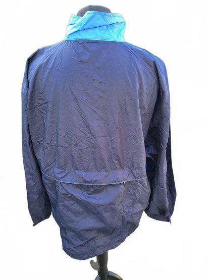 Starter Windbreaker Jacket Mens XL Extra Large Navy Blue Retro 90s Hip Hop Rap