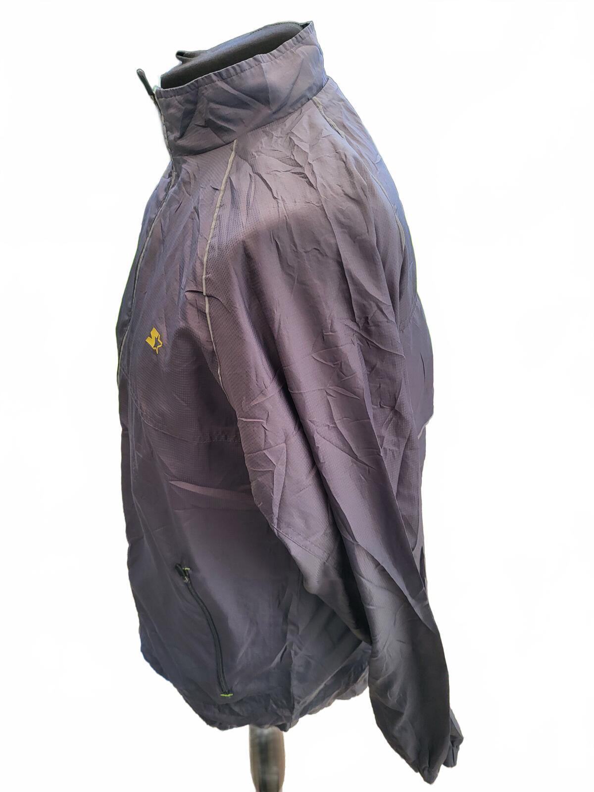 Starter Windbreaker Jacket Mens Medium M Grey Technical Y2K Track Top Running