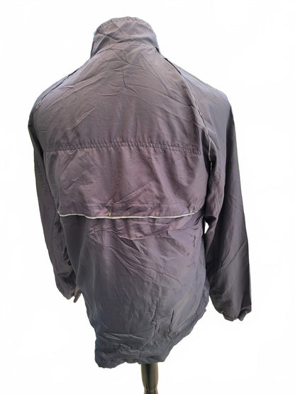 Starter Windbreaker Jacket Mens Medium M Grey Technical Y2K Track Top Running