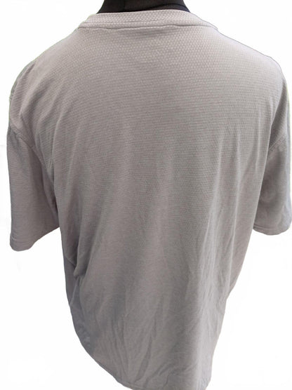 Adidas Men's Light Beige Short Sleeve T-Shirt XXL
