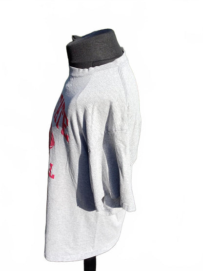 Vintage NC State Football Shirt Mens XL Grey Retro 90s College Wolfpack Large