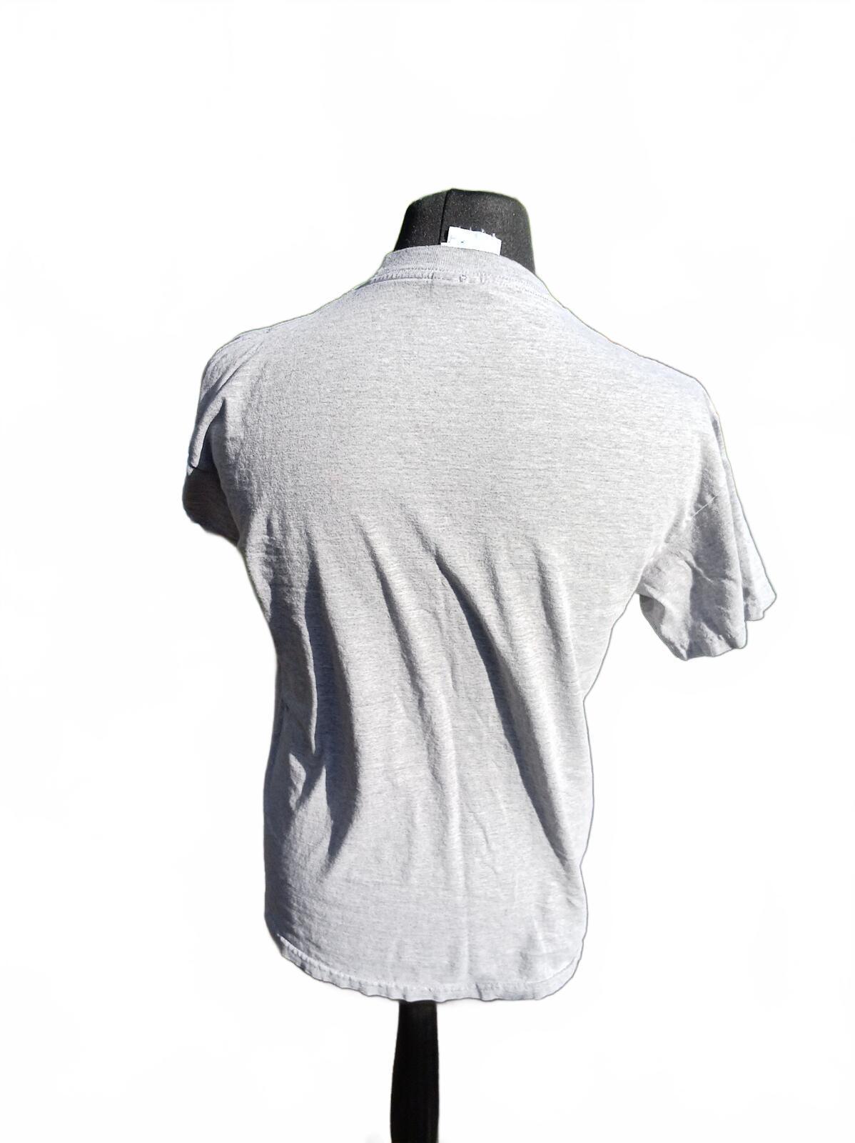 Carolina Panthers Supporters Mens Large L Grey Graphic Team T-Shirt