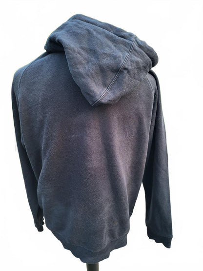 adidas Originals Trefoil Hoodie Mens Large L Black Raglan Pullover Hoody 2014
