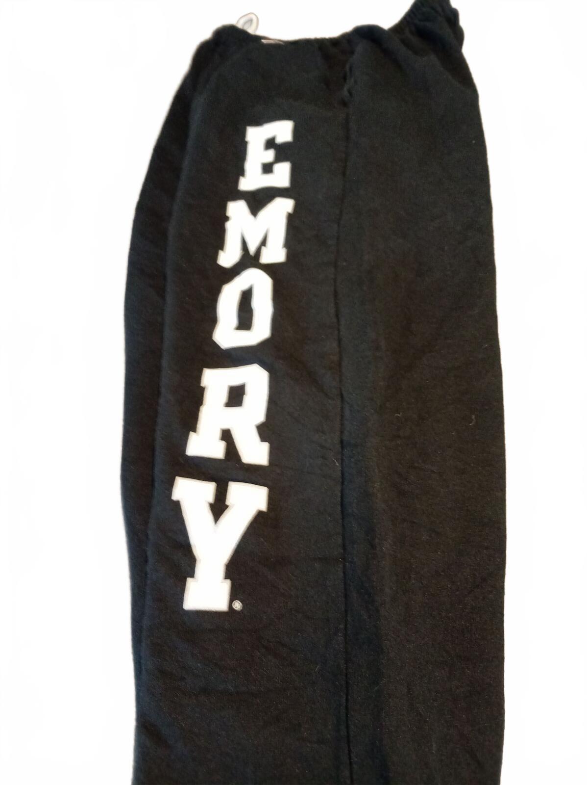 Champion Emory University Joggers Mens Medium Grey NCAA College Sweatpants M