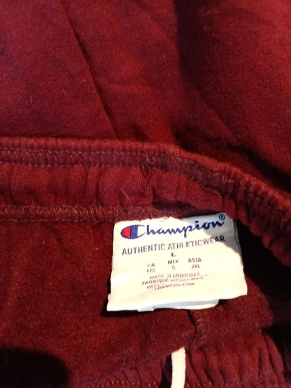 Champion Virginia Tech Hokies Joggers Mens Large Burgundy NCAA College L