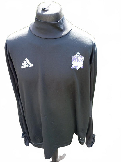 adidas Ajax Amsterdam Training Top Mens 2XL Black Vintage 2011 Football