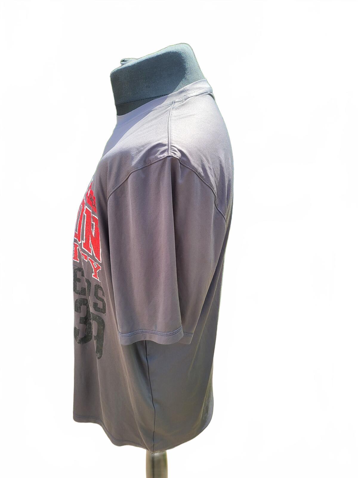 Under Armour Boston University 2016 Tee Mens Large Grey NCAA College LG