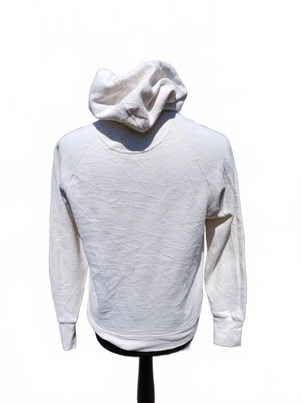 Champion Hoodie Men’s Medium – White – Script Logo – Pullover – Great Condition