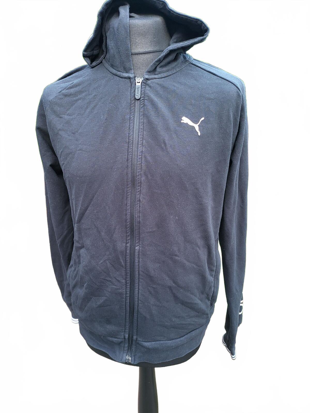 Puma one8 Hoodie Medium – Black Full Zip – Men’s – Virat Kohli Collab