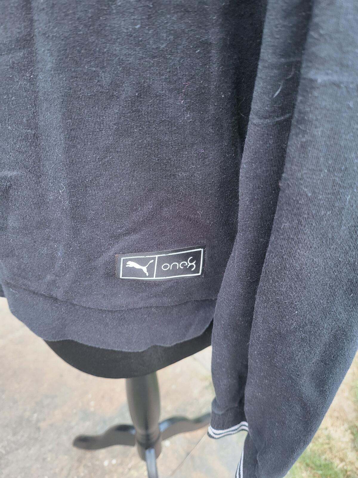 Puma one8 Hoodie Medium – Black Full Zip – Men’s – Virat Kohli Collab