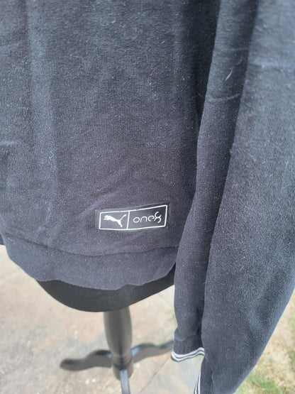 Puma one8 Hoodie Medium – Black Full Zip – Men’s – Virat Kohli Collab