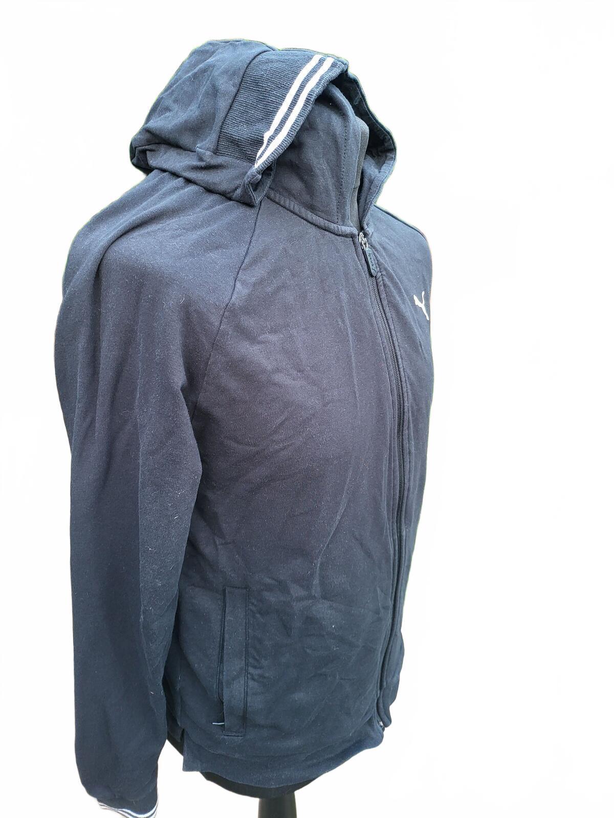 Puma one8 Hoodie Medium – Black Full Zip – Men’s – Virat Kohli Collab