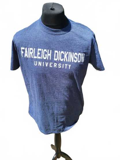 Fairleigh Dickinson University T-Shirt FDU American College Blue Men's Large L