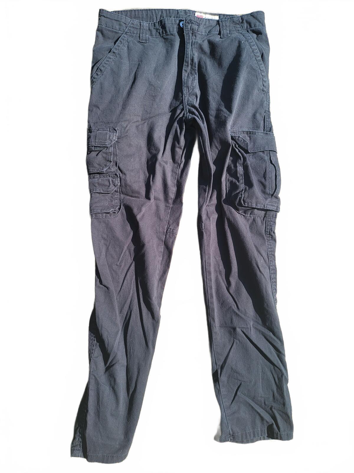 Wrangler Mens Cargo Trousers Size W32 L30 Cotton Flex Stretch Straight
