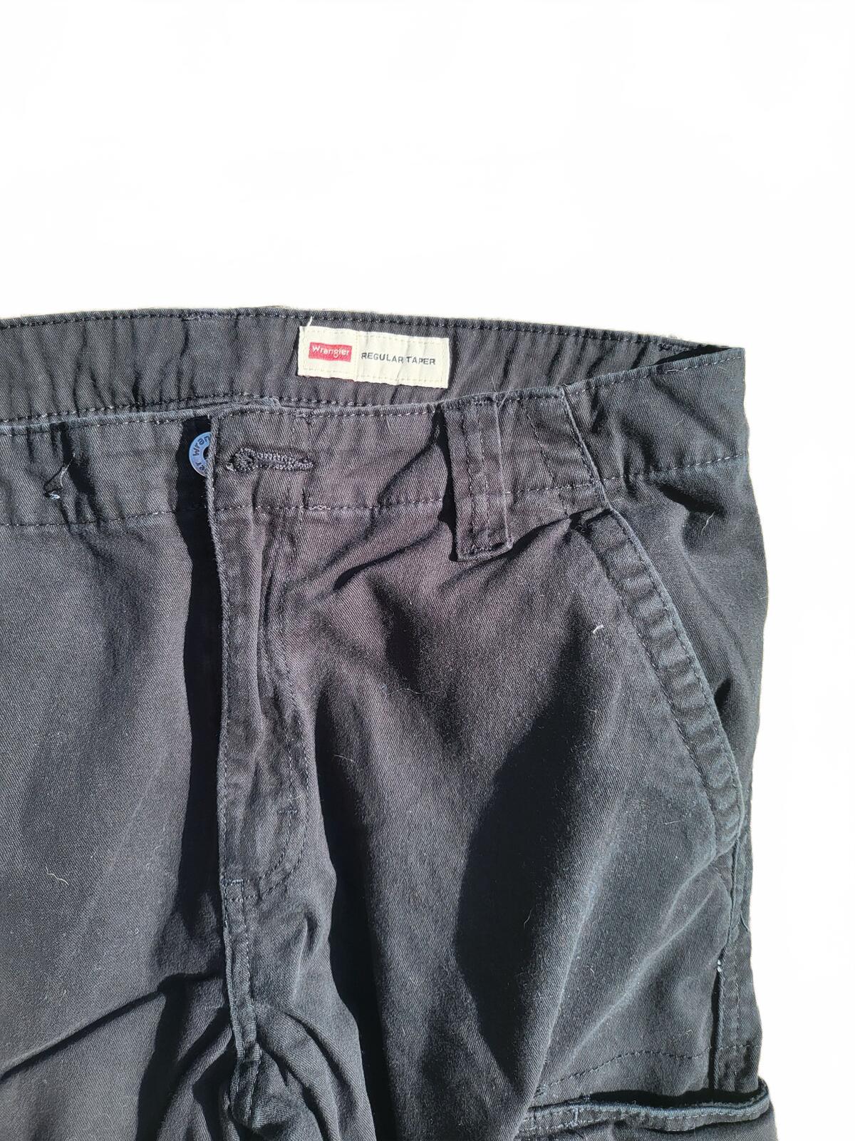 Wrangler Mens Cargo Trousers Size W32 L30 Cotton Flex Stretch Straight
