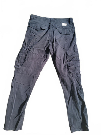 Wrangler Mens Cargo Trousers Size W32 L30 Cotton Flex Stretch Straight