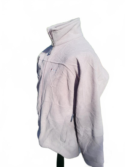 Berghaus Womens Fleece Jacket UK 16 Lilac Pastel Full Zip Hiking Midlayer