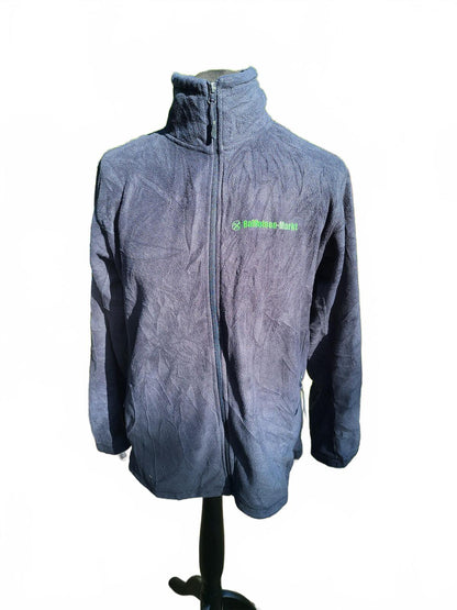 Russell Europe Mens Fleece Jacket Large L Navy Zip Up Raiffeisen Markt Workwear