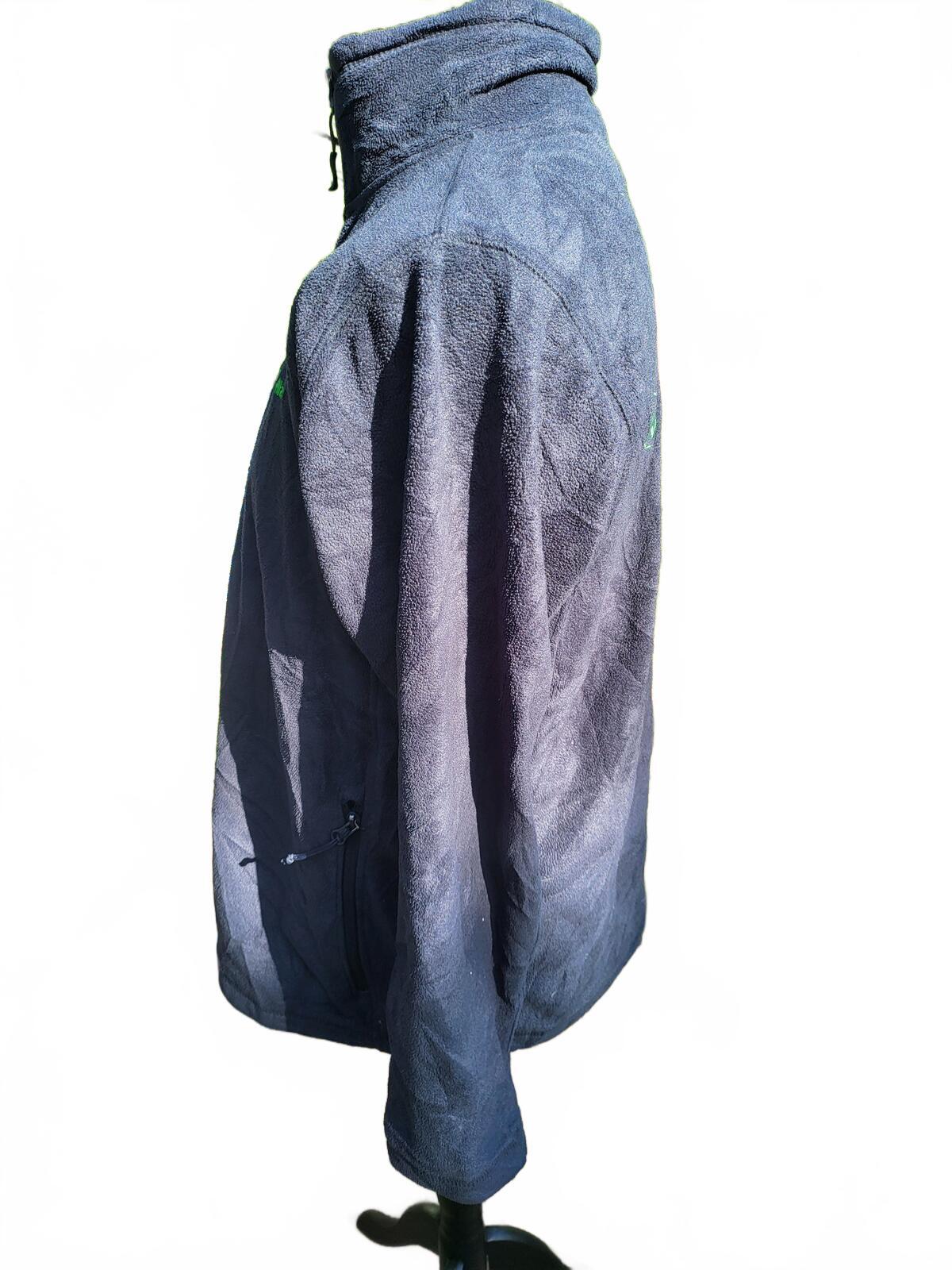 Russell Europe Mens Fleece Jacket Large L Navy Zip Up Raiffeisen Markt Workwear