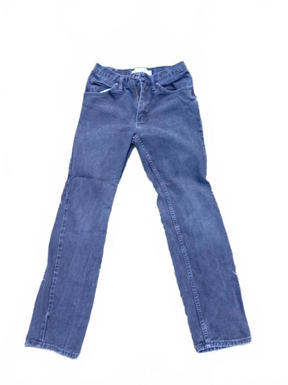 Lee 200-8908 Men's Jeans Size 30x32 Regular Straight Heavyweight Black Cotton