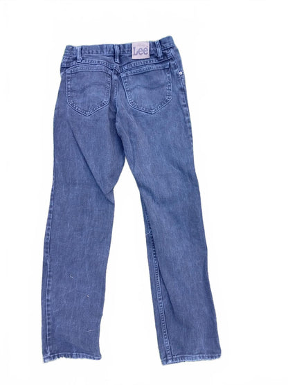 Lee 200-8908 Men's Jeans Size 30x32 Regular Straight Heavyweight Black Cotton