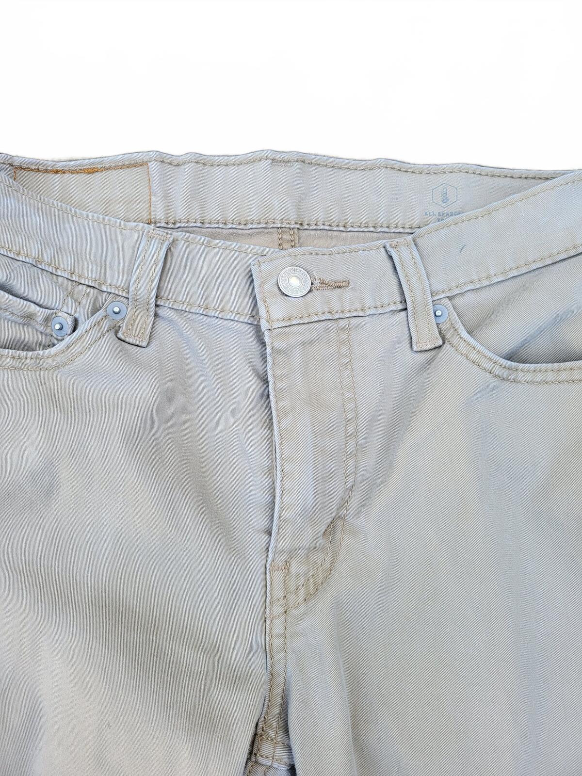 Levi's 511 Men's Slim Fit Jeans Trousers Sand Stone Beige W30 L32