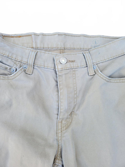 Levi's 511 Men's Slim Fit Jeans Trousers Sand Stone Beige W30 L32