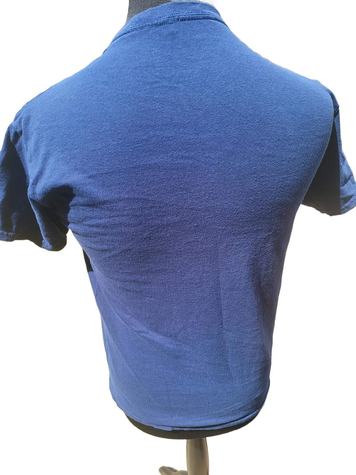 Newington High School T-Shirt Blue Gold US Sportswear Varsity Mens Medium M