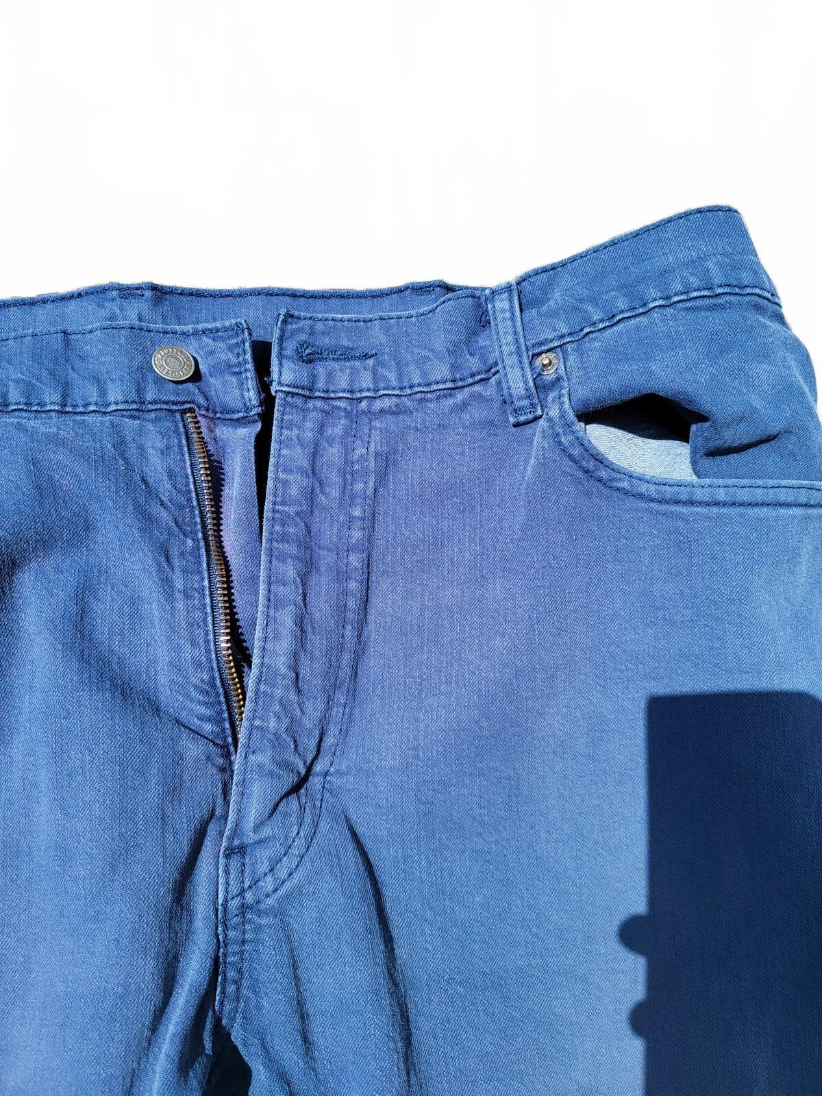 Levi’s 513 Slim Straight Jeans W38 L30 – Blue Denim – Men’s