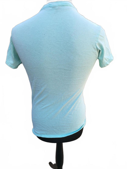 Star Wars T‑Shirt Men’s Small – Millennium Falcon Graphic – Light Blue – Retro
