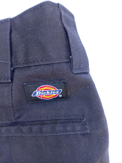 Dickies Slim Fit Work Trousers - Black / Navy Chinos Men's W30 L30 Skate Utility