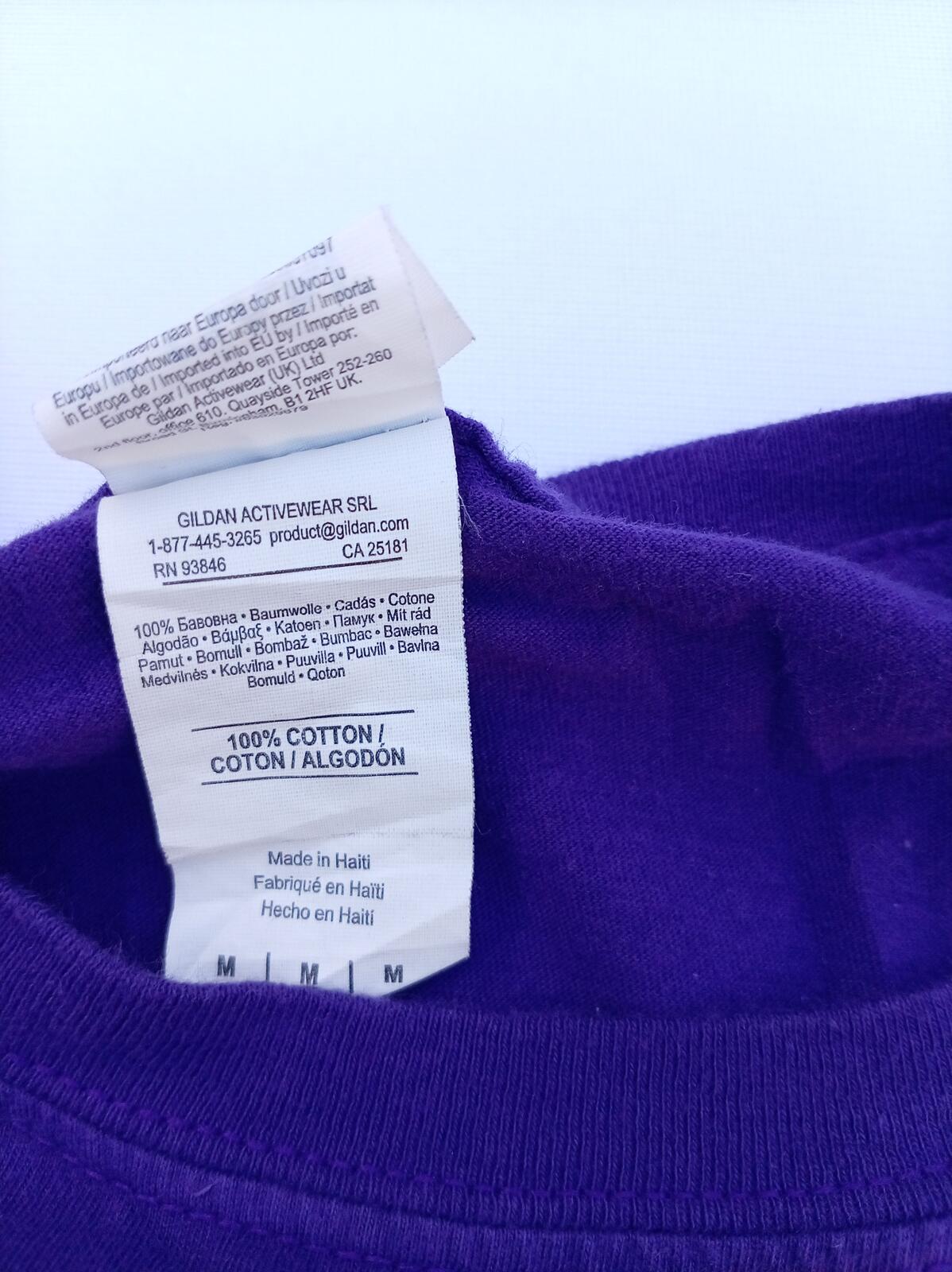 Carolina Experience Pro Football Showcase T-Shirt - Purple Gildan Medium 312